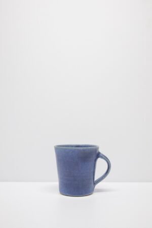 Blue handmade mug by Kitty Ward Pottery Salcombe Devon