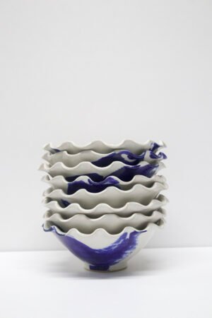 Fluted bowl